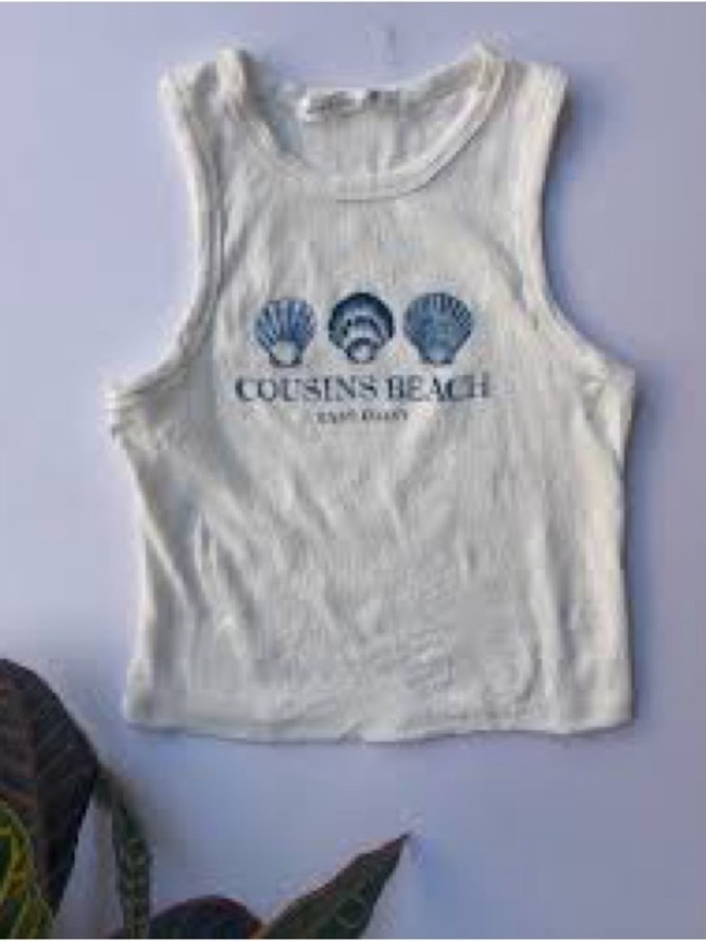 Altar'd State "Cousins Beach" tank top size S EUC  "The Summer I Turned Pretty" - Picture 6 of 8